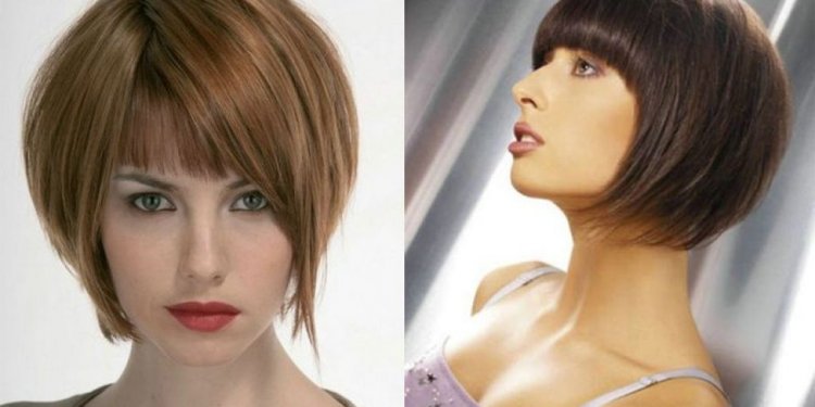 Pictures Of Long Bob Haircuts With Bangs