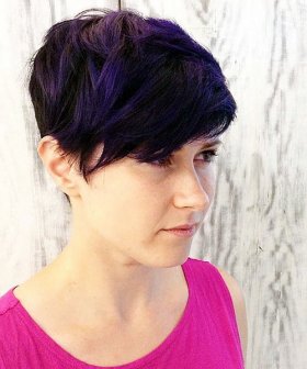 short pixie hairstyle