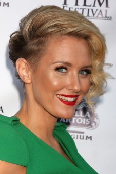 very short hairstyle for women with side undercut
