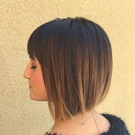 classy ombre bob